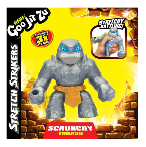 Boneco Elástico Goo Jit Zu Stretch Strikers Estica Thrash