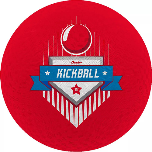 Baden Kickball 10 Pelota Para Handball De Suave Impacto Color Rojo Tamaño Del Balón 1