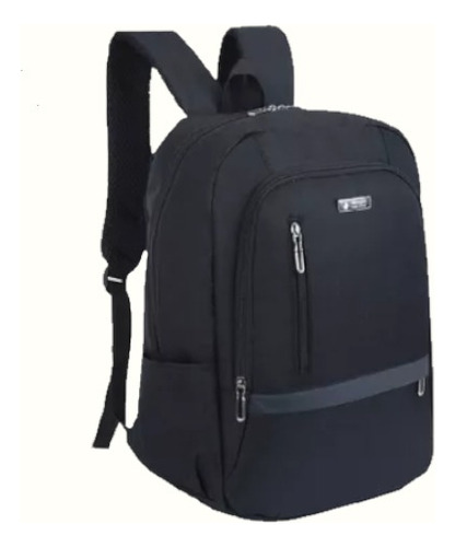 Mochila Para Notebook Wellington Polo Club Negra - 51253b