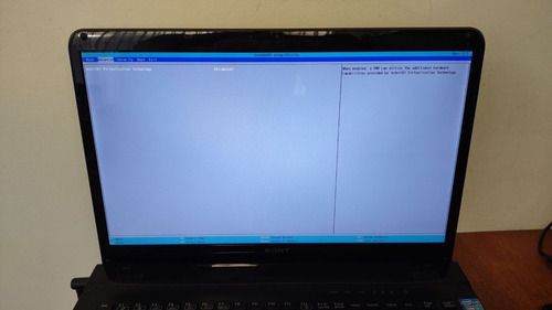 Legítimo Sony Vaio Tela 17 Com Defeito Máquina Raiz Com Gpu (Usado)