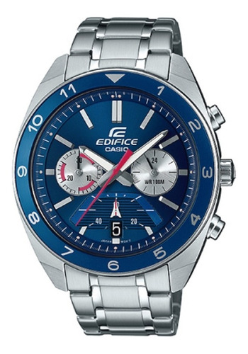 Reloj Casio Edifice Efv-590d-2a  Crono Agente Oficial