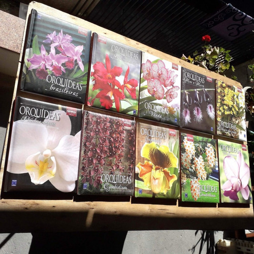 Coleção Rubi Completa Orquídeas Da Natureza 10 Livros