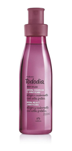 Body Splash Mora Roja Y Jabuticaba 200 Ml. Natura