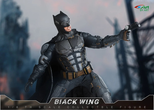 Batman Black Wing By Art  Similar Hot Toys 1/6 Dc Multiverse