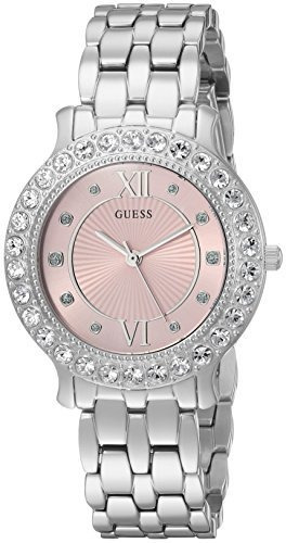 Guess Reloj De Acero Inoxidable Para Mujer