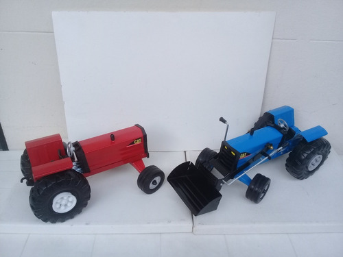Set X 2 Tractor +tractor Pala Metal Envio Gratis Devoto Toys