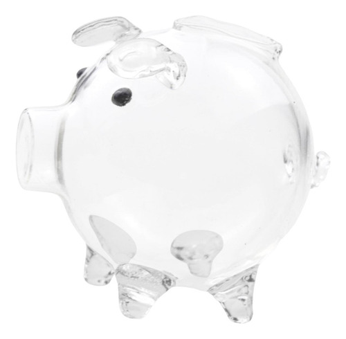 Hucha De Cristal, Adorno Educativo Novedoso Para Niñas,