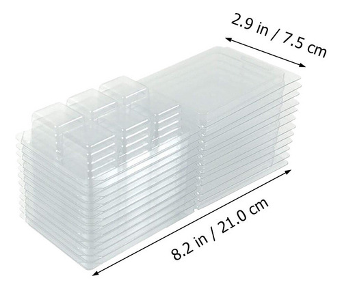 Caja De Embalaje Tipo Blíster Cube Molds Para Chocolate, 50