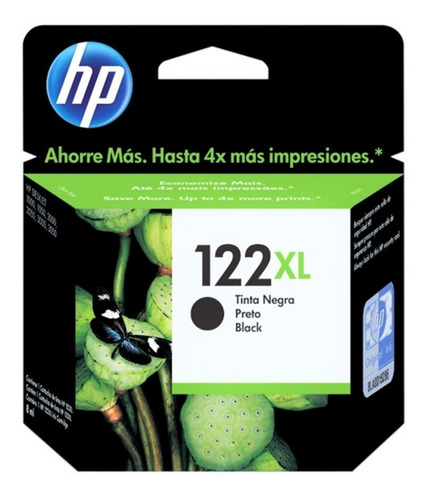 Imagen 7 de 8 de Cartucho Hp122xl Ch563hl Negro Original Hp 3050 Hp 2050