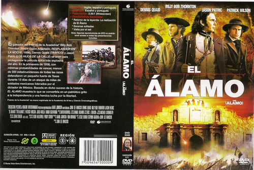 El Álamo ( The Alamo) (2004) Dennis Quaid - Western Dvd