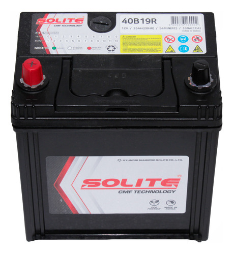 Bateria Kia Morning 1100 Epsilon G4hg L4 Mpi Sohc 1.1 2005