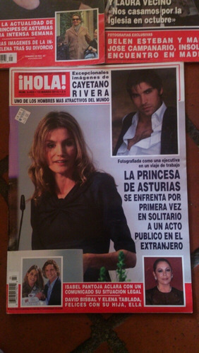 Revistas Hola Año 2010 5 Ejemplares Us $ 6,00