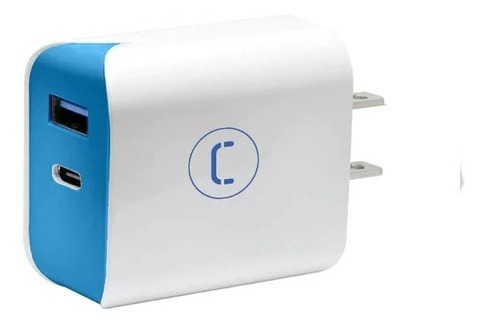 Cargador Pared Unno Tekno 2 Puertos Usb - Tipo C 2.4amp