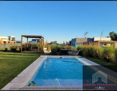 Imagen 4 de 12 de Preciosa Casa En Barrio Privado Horizontes Al Sur Con Pergola Y Pileta