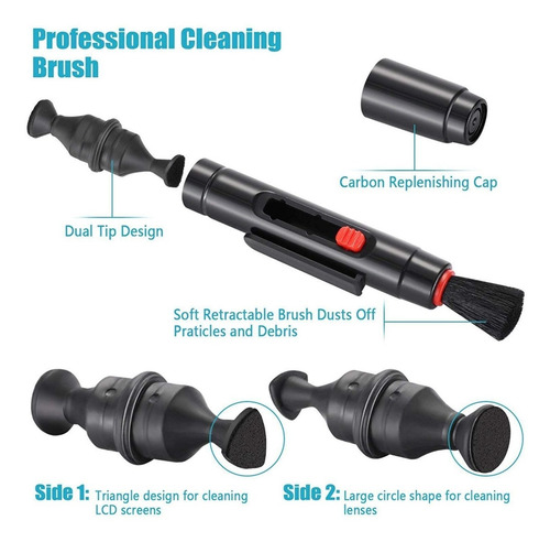 Kit De Limpieza Para Camara Más Profesional 10 Pcs