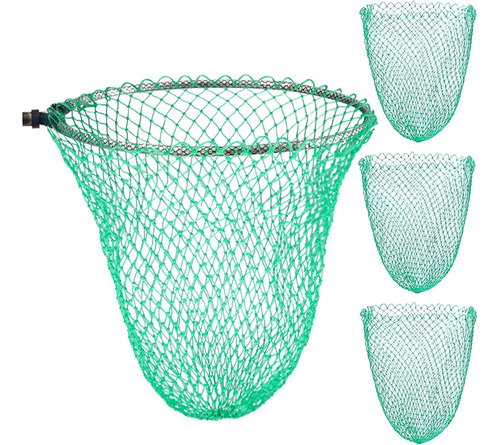 Windyun 4 Pcs 19.7 Pulgadas De Reemplazo De Red De Pesca Net