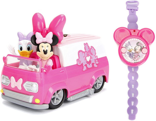 Disney Junior Minnie Mouse Happy Helper's Van Rc/radio C.