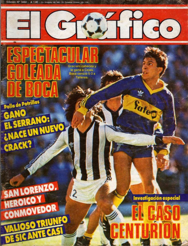 El Gráfico Nro.3492 - Boca / San Lorenzo / Rugby / Centurión
