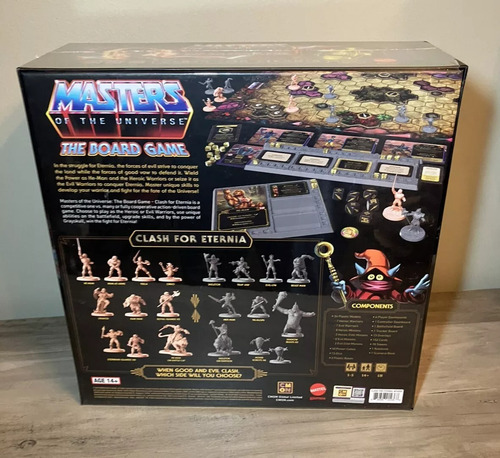 Master Of The Universe - Clash For Ethernia - Juego De Mesa