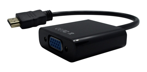 Cabo Adaptador Hdmi Para Vga Para Tv Pc Notebook Monitor