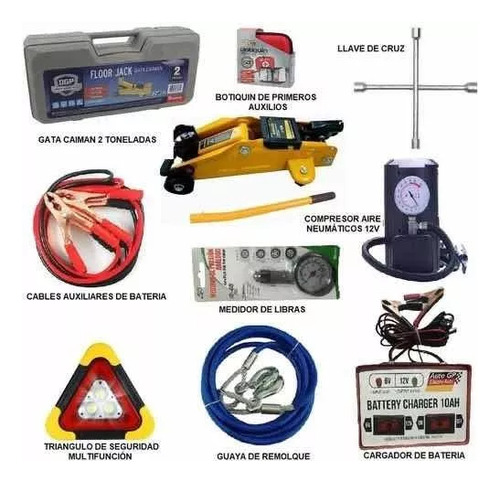 Juego Completo Auxilio Vial Susuki Grand Vitara