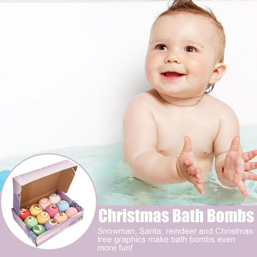 Xu Bola De Baño De Burbujas De Té Navideño Con Jacuzzi