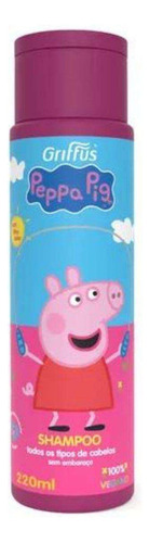  Shampoo Peppa Pig Griffus Rosa 220ml