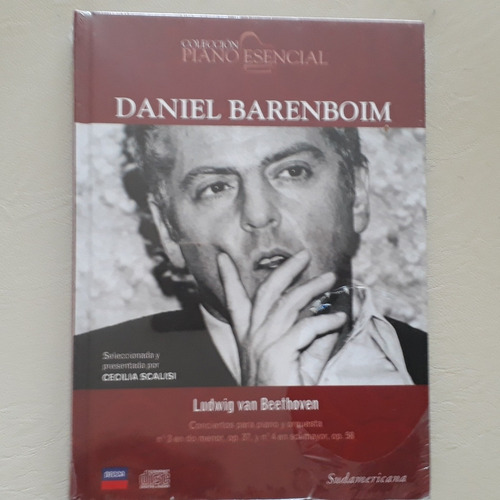 Cd + Libro Coleccion Piano Esencial Daniel Barenboim 