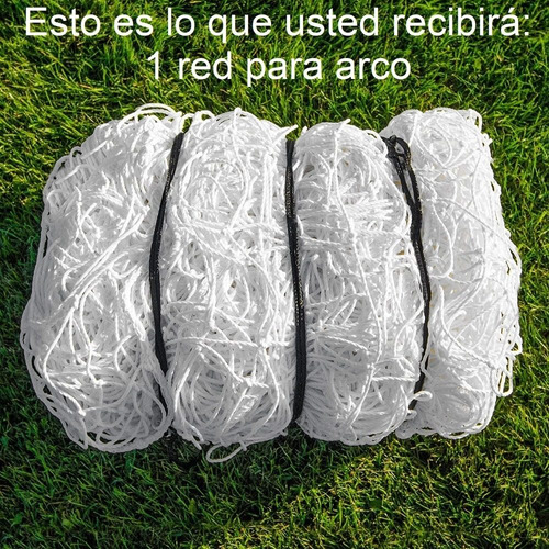 Imagen 3 de 10 de 1 Red Arco Papi Futbol Salon 3x2.m Polietileno 10.cm 3,8.mm