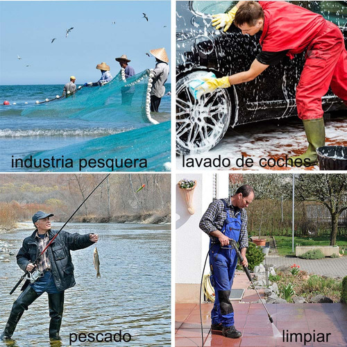 Waders Traje De Pesca Con Botas Impermeables Pescador+guante
