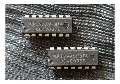 Ci Cd4093be Circuito Integrado Cd 4093be