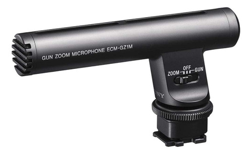 Sony Ecmgz1m Gun / Zoom Microphone (negro)