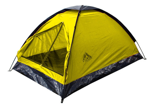 Carpa Amarilla 2 Personas Asgard Camping 2x1.2