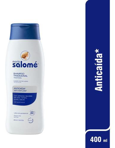 Shampoo Tradicional Prevención Caída María Salomé