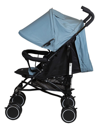 Cochecito Paraguita Reclinable Hasta 15kg Duck Pinky Cemento Cemento Negro