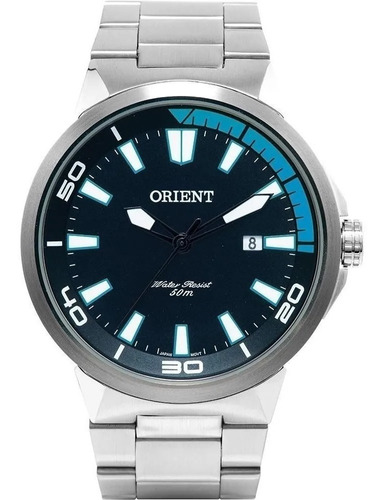 Relógio Orient Masculino Prata Mbss1196a Pasx