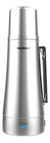 Termo Peabody eTermo PE-ET1000 de acero inoxidable 1L plateado