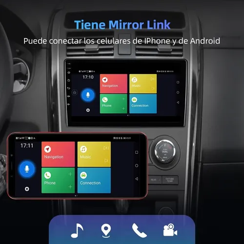 Estéreo Cámara Para Mazda Cx9 2007-2015 Gps Mirror Link Wifi