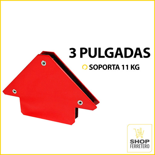 Escuadra Magneticas Soldar 3'' 11kg 45/90/135°