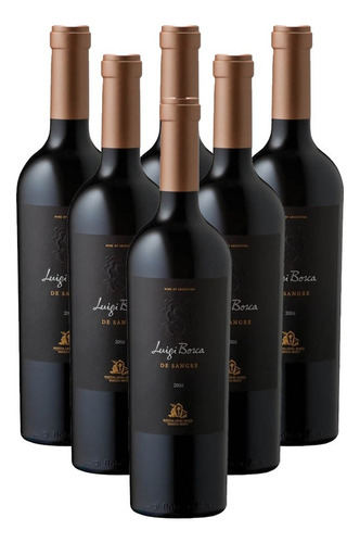 Vino Luigi Bosca De Sangre Red Blend 750ml Caja X6