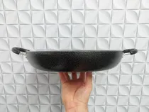 Comprar Frigideira Grande Paella Wok Teflon 30 Cm+tampa * Disponível