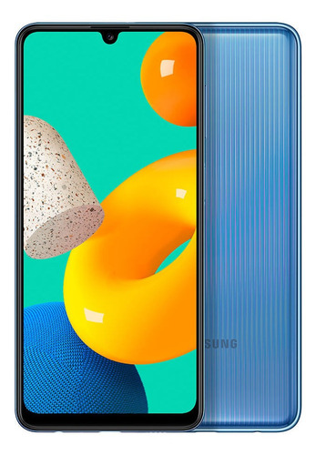 Smartphone Galaxy M32 6.4'' 128gb 6gb Ram Azul Samsung - Aceitável (Recondicionado)