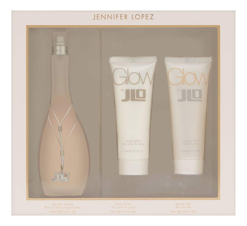 Set De Regalo Jennifer Lopez Glow Eau De Toilette De 100 Ml