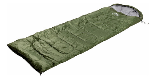 Bolsa De Dormir South Port By Gadnic Camping Compacta De Alta Montaña Color Verde