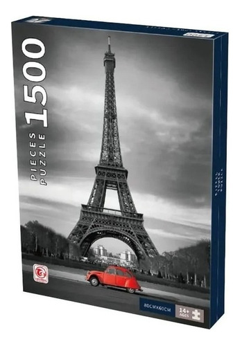 Puzzle 1500 Pzas Rompecabezas Cuadro Torre Eiffel Francia Ed