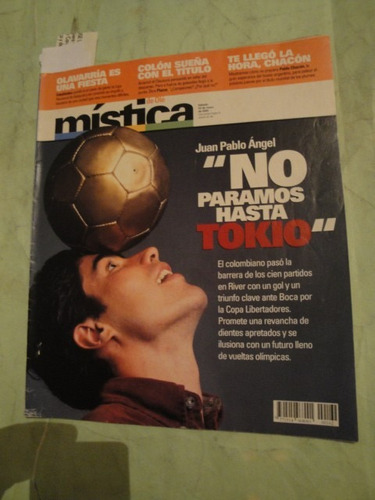 Revista Mistica Ole River Colon Chacarita Chacon Gaudio