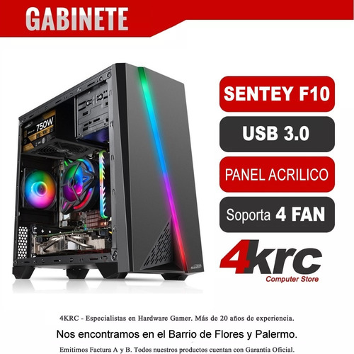 Imagen 7 de 7 de Pc Armada Gamer Intel I5 10ma Gen 16gb Ddr4 1tb Gtx1650 4gb