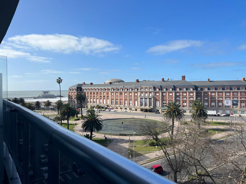 Venta 2 Ambientes Con Vista Panoramica Y Cochera - Edificio Noveccento - Plaza Colon Mar Del Plata