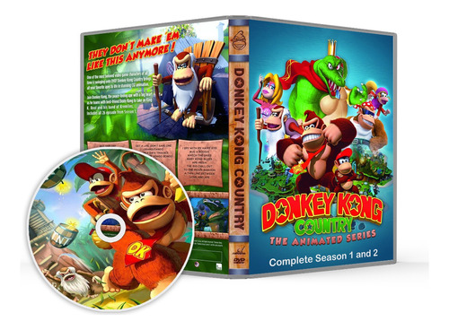 Dvd Donkey Kong A Serie Animada Completa