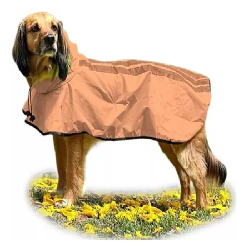 Capa Chuva Pet Impermeável Cachorro Grande Porte Plus Size